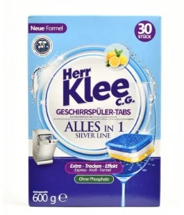 Tabs Herr Klee C.G. Silver Line таблетки для посудомоечной машины