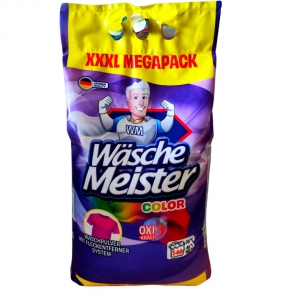WäscheMeister Color бесфосфатный порошок для стирки цветных тканей 10,5 кг